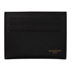 Givenchy Black Calfskin 3CC Card Holder