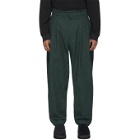 House of the Very Islands Green Bourgeoisie Loose-Cut Trousers