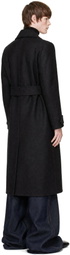 EGONlab Black Structured Coat