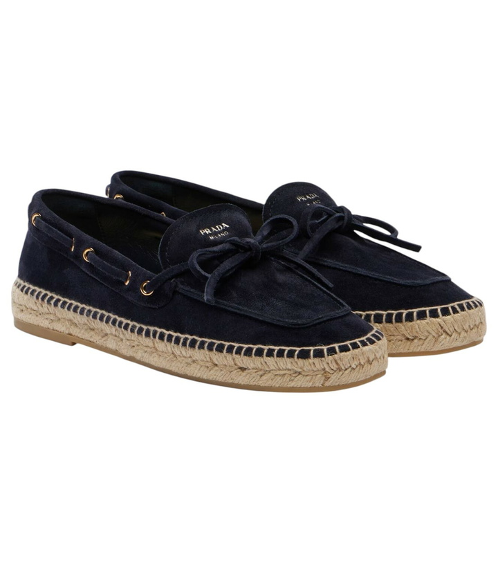 Photo: Prada Suede espadrilles