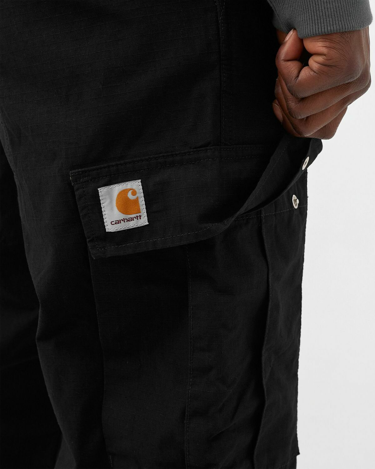 Carhartt Wip Regular Cargo Pant Black Mens Cargo Pants Carhartt WIP
