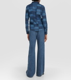 Chloé Patchwork denim shirt