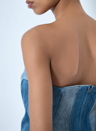 Levi's Structured Denim Bustier Top