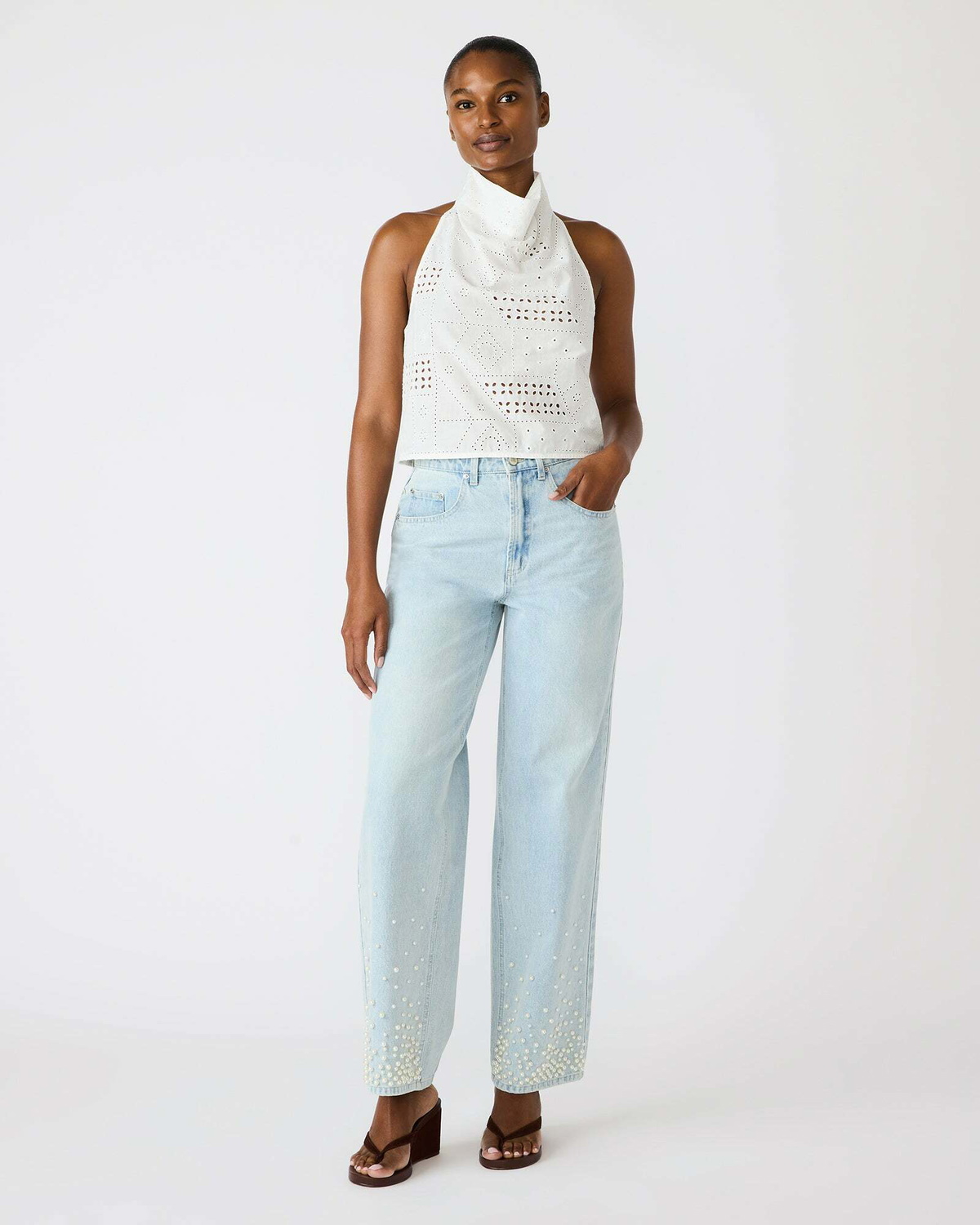 Steve Madden Sydnee Jean Pants in Denim