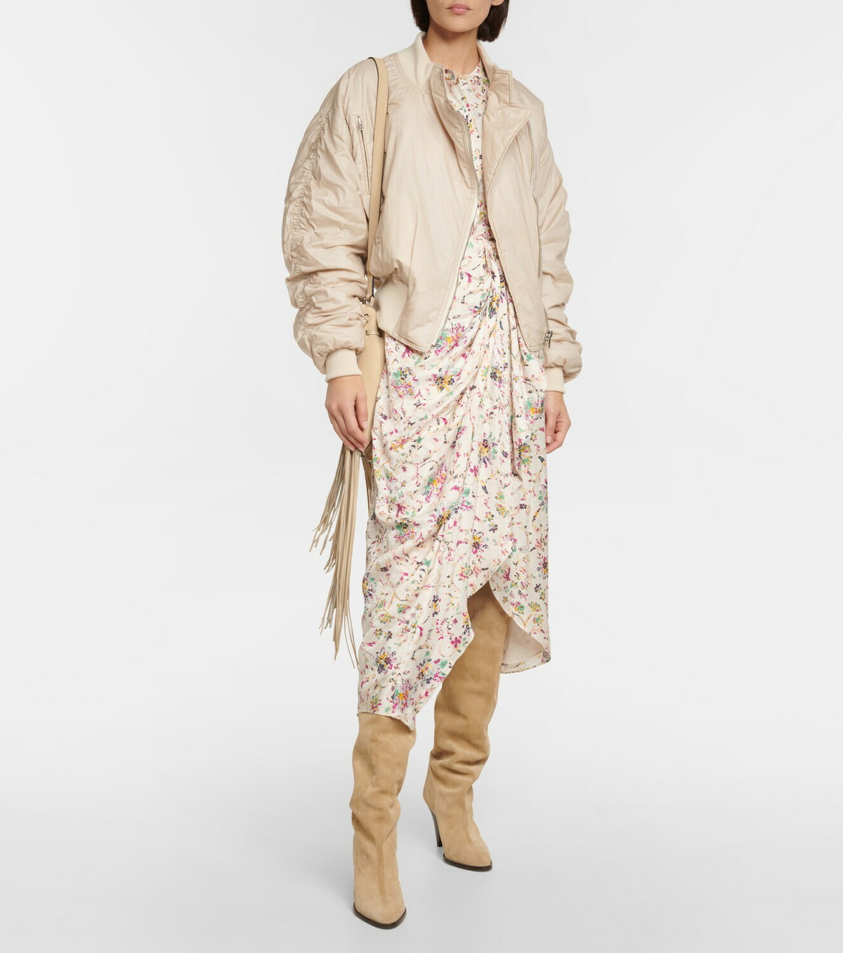 Isabel Marant - Kinsley cotton bomber jacket Isabel Marant