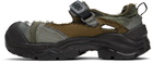 Magliano Gray & Khaki U-Power Scandy Sneakers