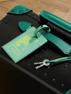 Globe-Trotter - Aston Martin F1 Limited Edition Leather-Trimmed Vulcanised Fibreboard Carry-On Suitcase