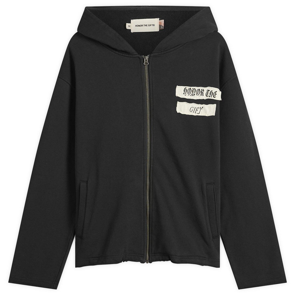 Honor the Gift Men's Running Shit Since 1988 Zip Hoodie in Black