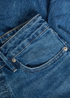 Good American Vintage Straight Ankle Jeans Navy