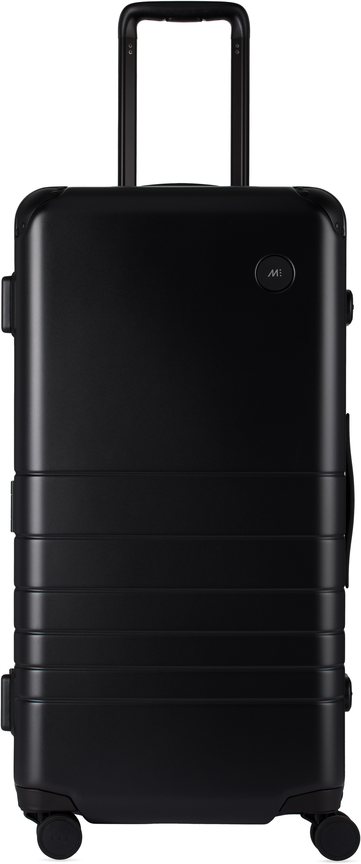 Monos Black Hybrid Trunk Suitcase