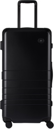 Monos Black Hybrid Trunk Suitcase
