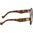 LOEWE Brown Anagram Glasses