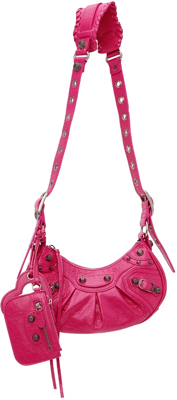 Photo: Balenciaga Pink XS 'Le Cagole' Bag