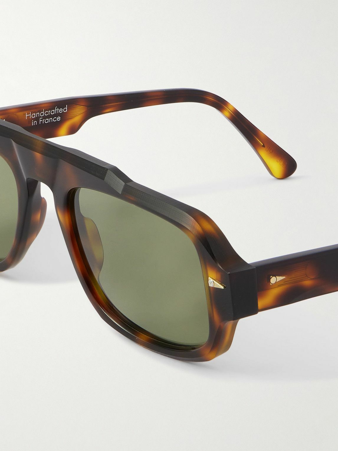 AHLEM - George V Aviator-Style Tortoiseshell Acetate Sunglasses