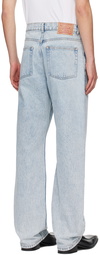 Y/Project SSENSE Exclusive Blue Crystal Jeans