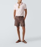 Fedeli Cotton jersey polo shirt