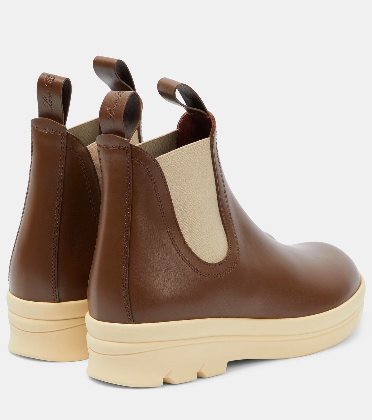 Loro Piana Lakeside leather Chelsea boots