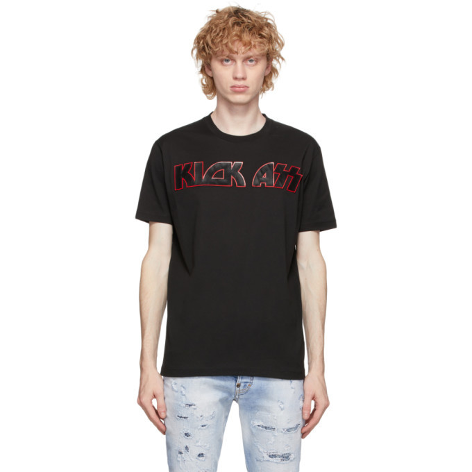 Photo: Dsquared2 Black Kick Ass T-Shirt