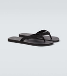 The Row Dune grosgrain thong sandals
