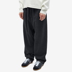 Jil Sander Men's Plus Elasticated Waist Wool Pant in Lava Stone