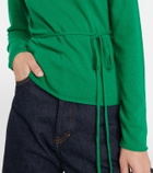 Jardin des Orangers Belted wool and cashmere sweater