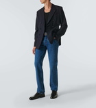 Ami Paris Double-breasted virgin wool blazer