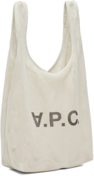 A.P.C. Off-White Rebound Shopping Tote