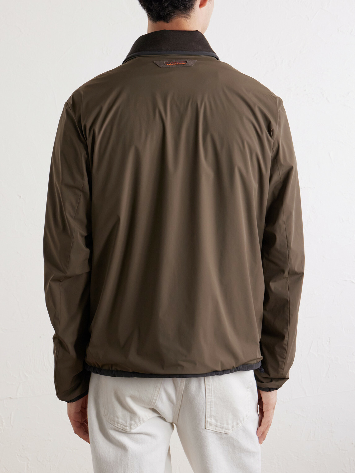 SEASE - Jib Set Reversible Shell Jacket - Brown