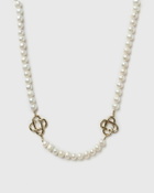 Casablanca MEDIUM PEARL LOGO NECKLACE Mens Jewellery