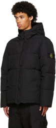 Stone Island Black Naslan Down Jacket