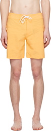 Pilgrim Surf + Supply Yellow Quigg Board Swim Shorts