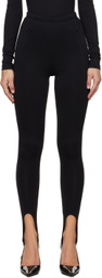 WARDROBE.NYC Black Stirrup Leggings