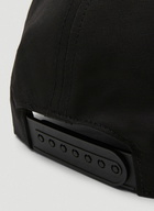 Embroidered Baseball Cap in Black