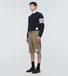 Thom Browne 4-Bar cotton shorts