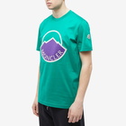 Moncler Men's Large Logo T-Shirt in Green