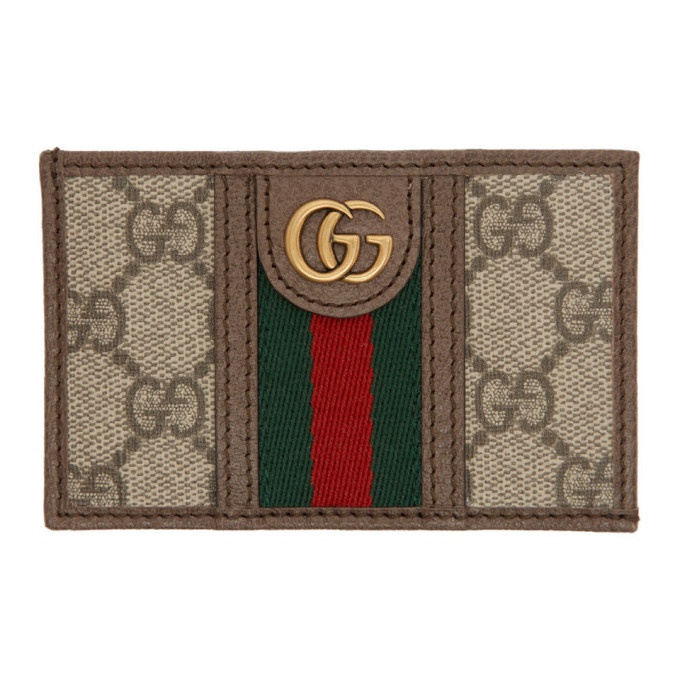 Photo: Gucci Beige GG Ophidia Card Holder