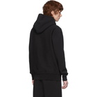 Stussy Black Stock Logo Hoodie