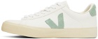 Veja White & Green Campo Chromefree Sneakers