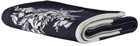 Erdem Navy & Off-White Floral Patchwork Throw