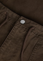 Entire Studios Barren Wide-leg Denim Cargo Trousers Brown