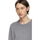 Maison Margiela Grey Stripes Crewneck Sweater