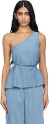 Baserange Blue Eye Denim Top