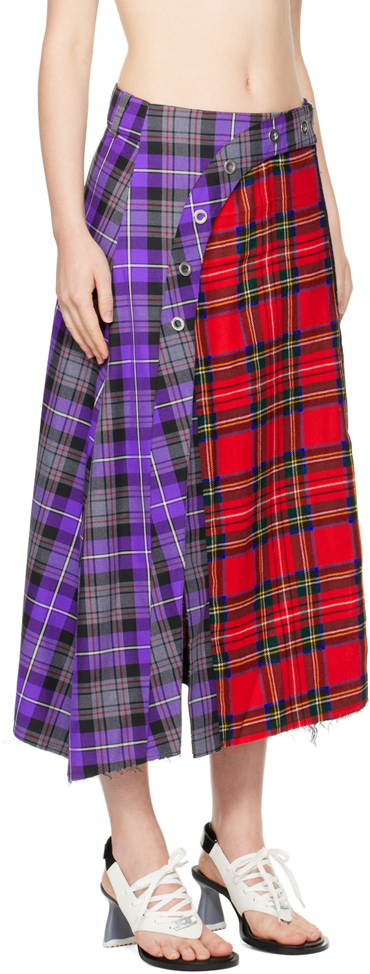 Rave Review Multicolor Salon Maxi Skirt