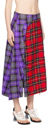 Rave Review Multicolor Salon Maxi Skirt