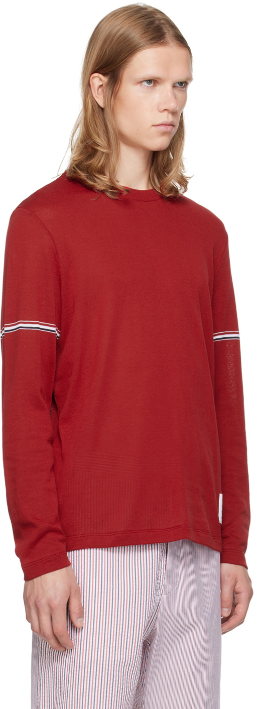 THOM BROWNE ロングTシャツ Thom Browne 4-Bar Long-Sleeve T-Shirt | Saks Fifth Avenue