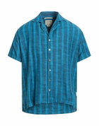 Crossley Mens Shirt Azure