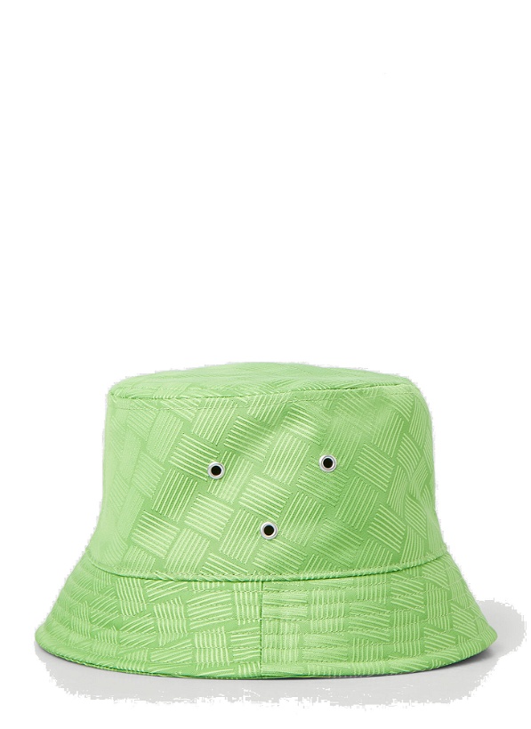 Photo: Intreccio Jacquard Bucket Hat in Green