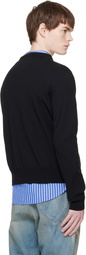 Vivienne Westwood Black Alex Round Neck Sweater