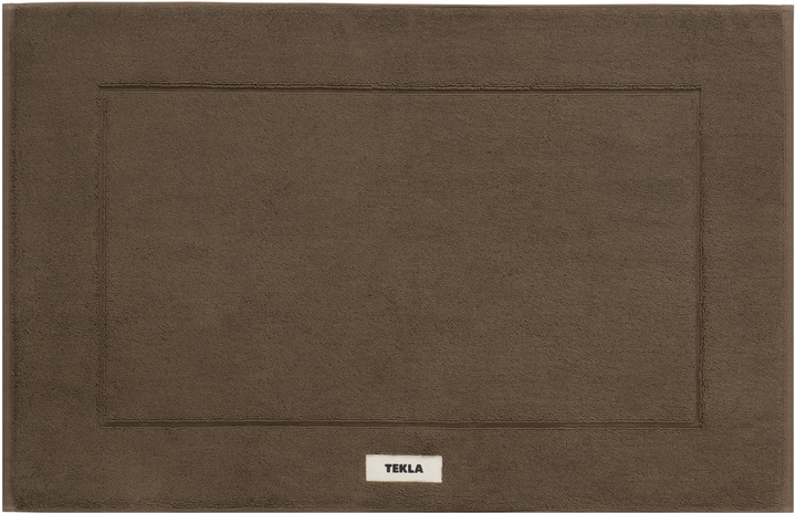 Photo: Tekla SSENSE Exclusive Brown Terry Large Bath Mat