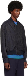PS by Paul Smith Navy Graphic Pattern Bomber